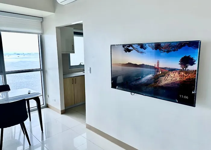 Apartamento Modern 3br 180 Degree Seaview Beside Okada 14